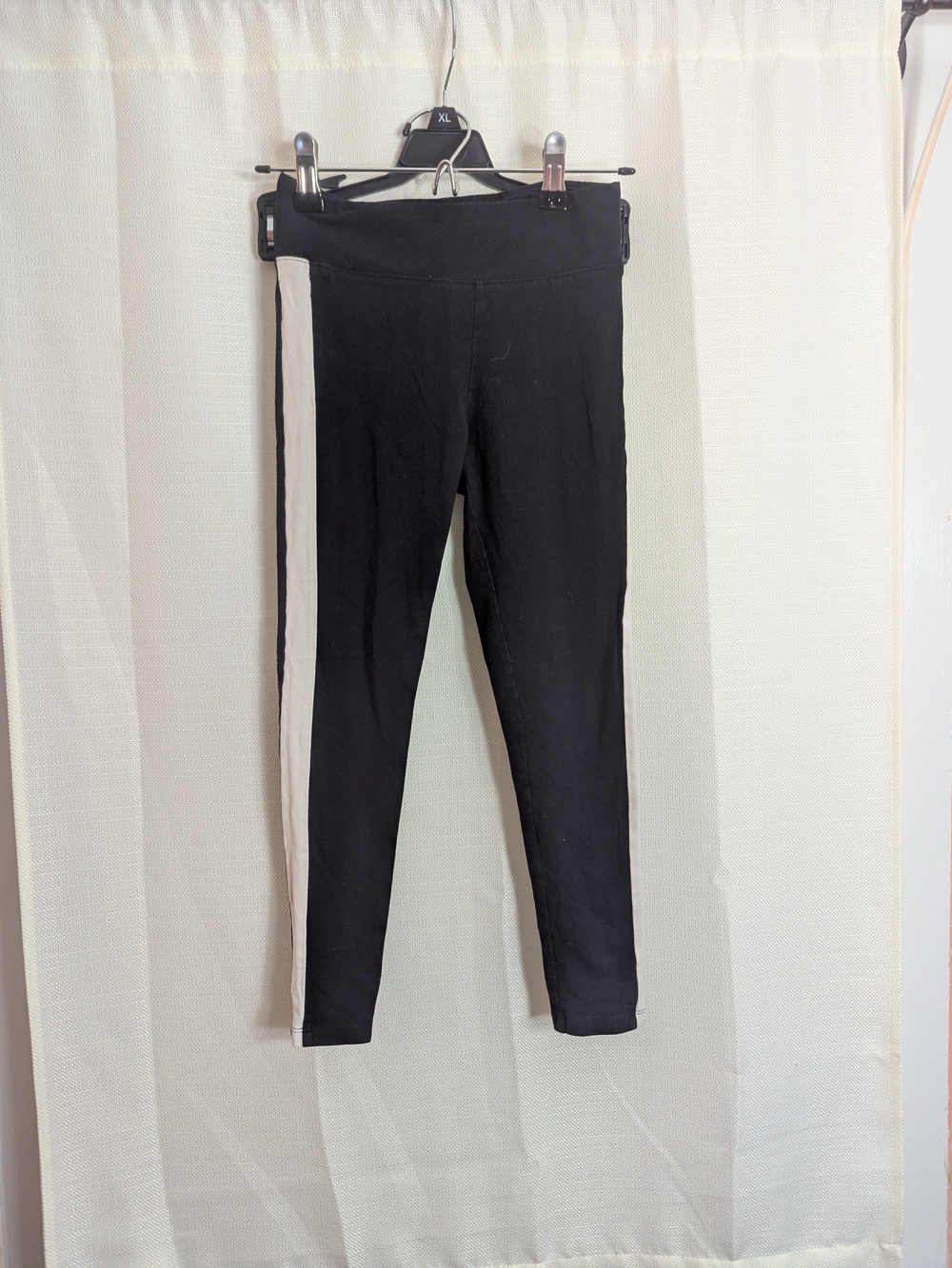 Place Black Sweatpants with White Side Stripe